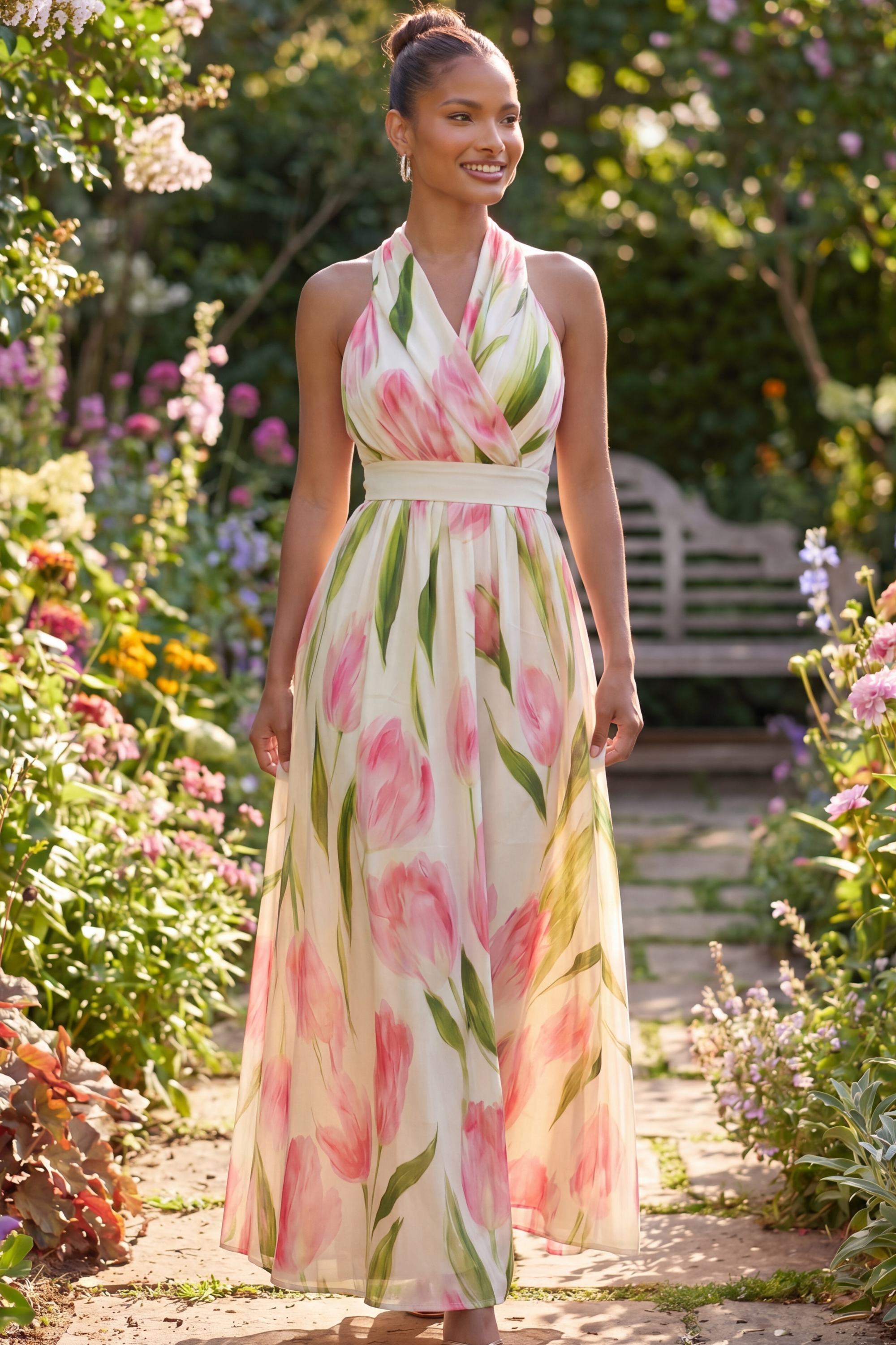 Vestido Aurore Tulip