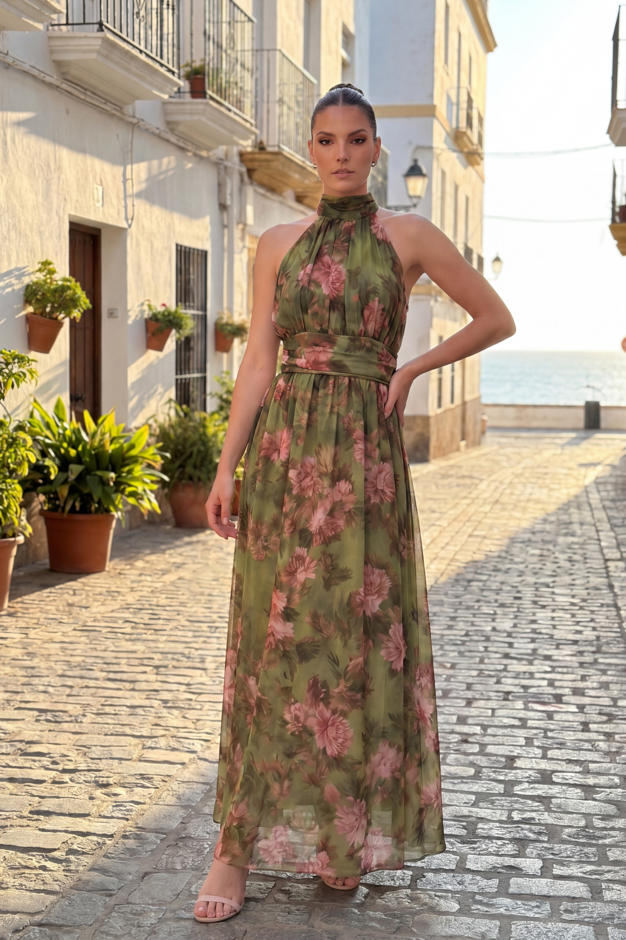 Vestido Aurore Olive