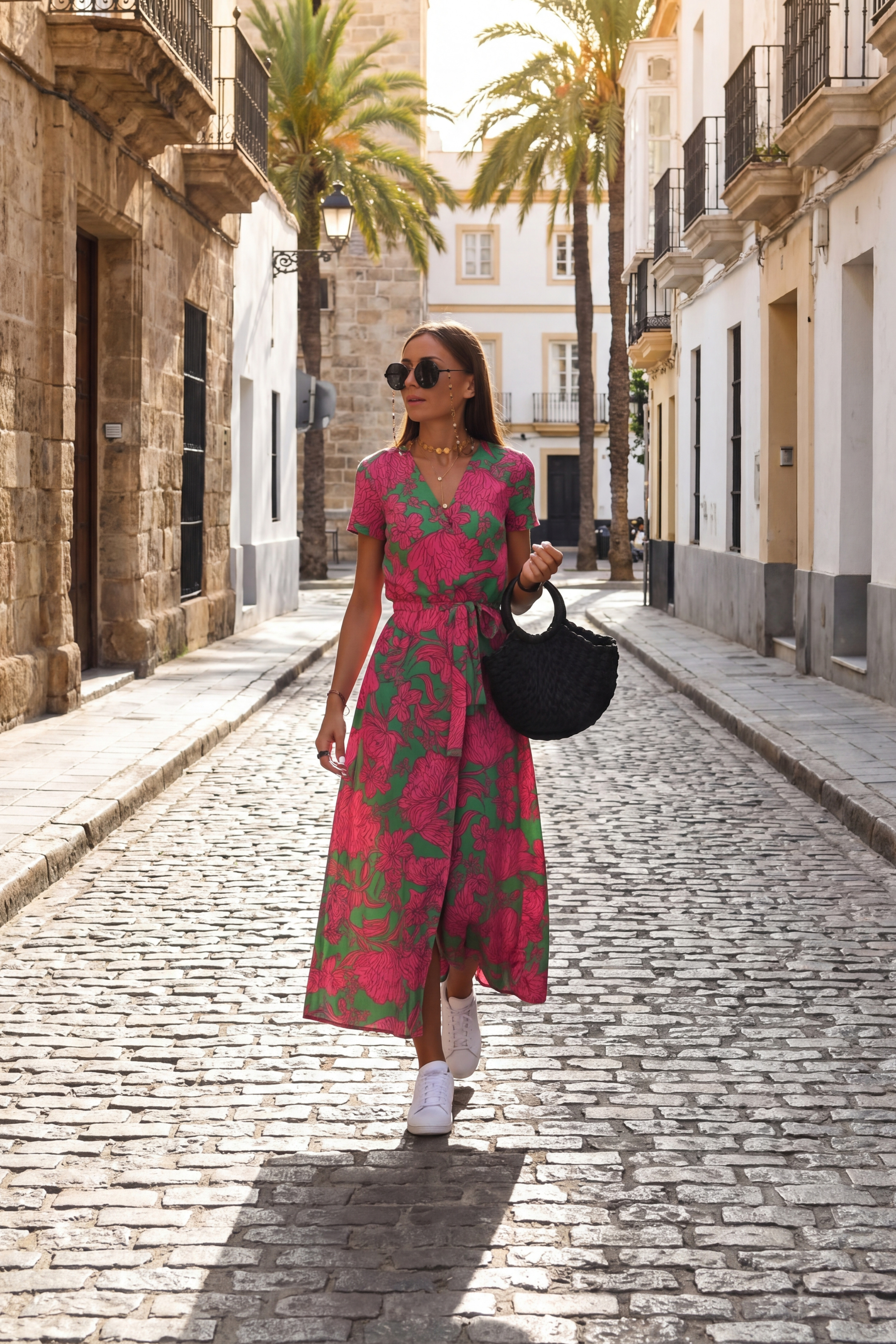 Vestido Jardin Tropical