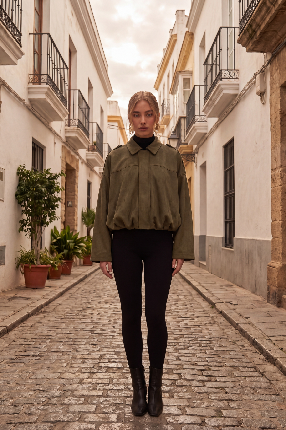 Chaqueta Daim Ample