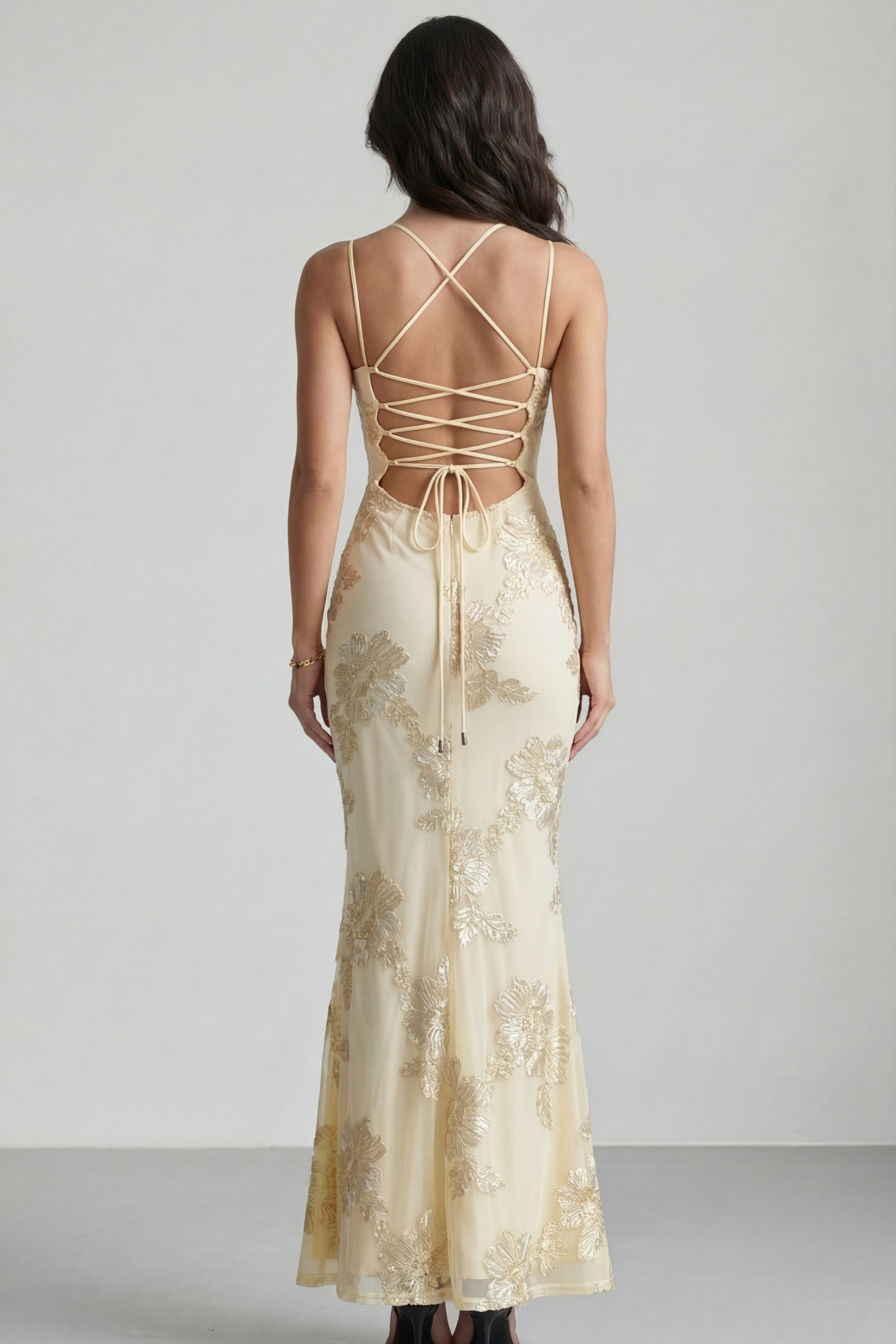 Vestido Solène Doré