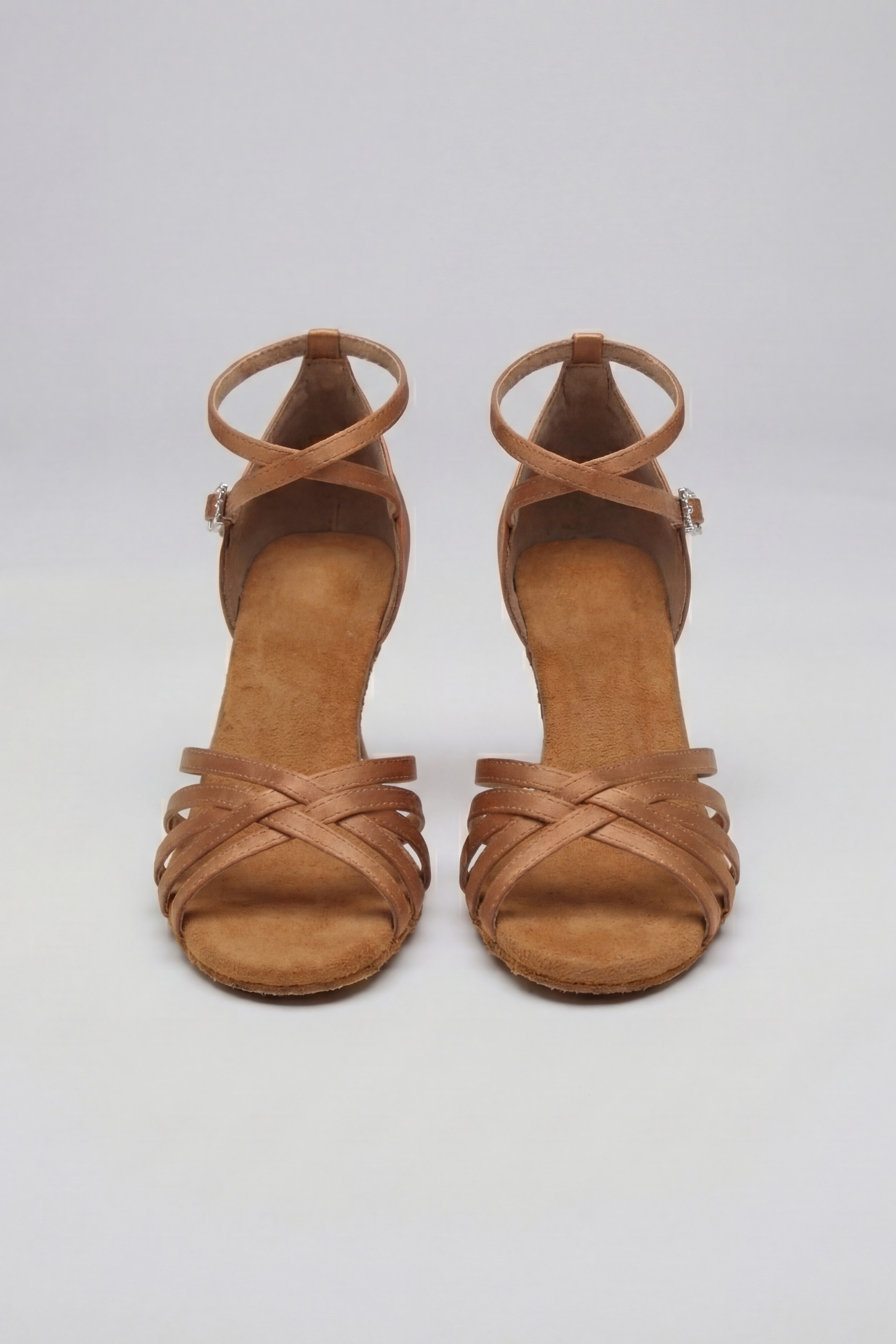 Sandalia Satin Caramel