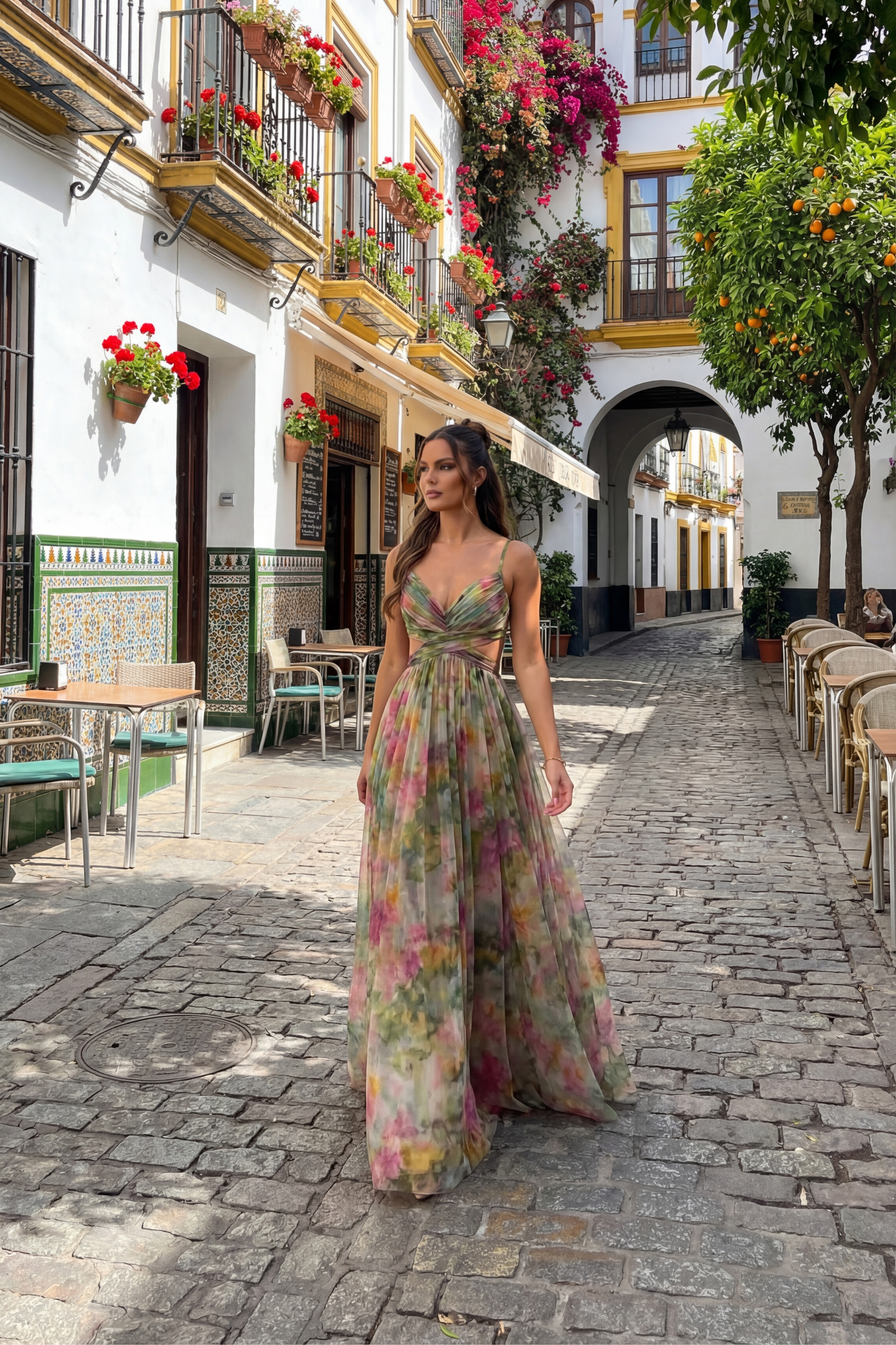 Vestido Aurore Sunset