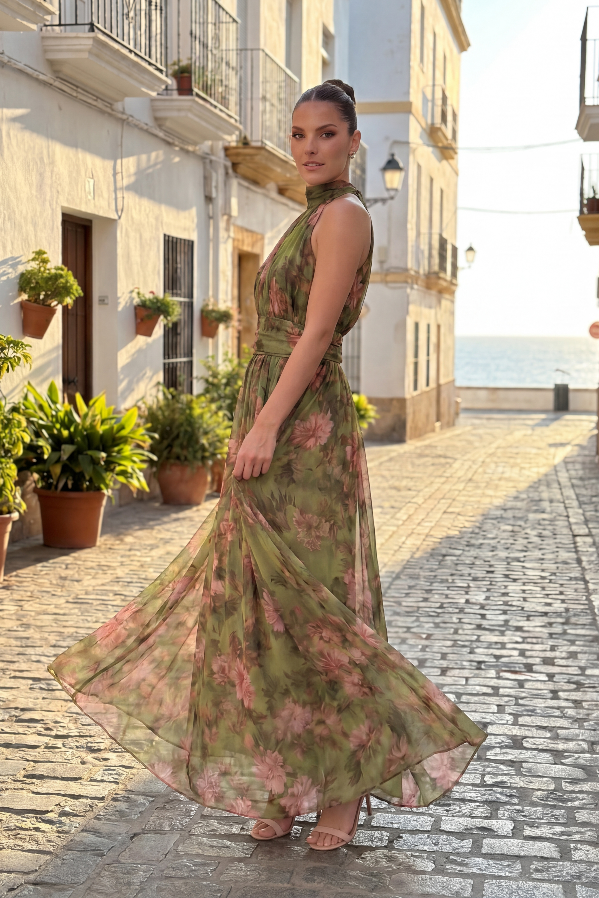 Vestido Aurore Olive