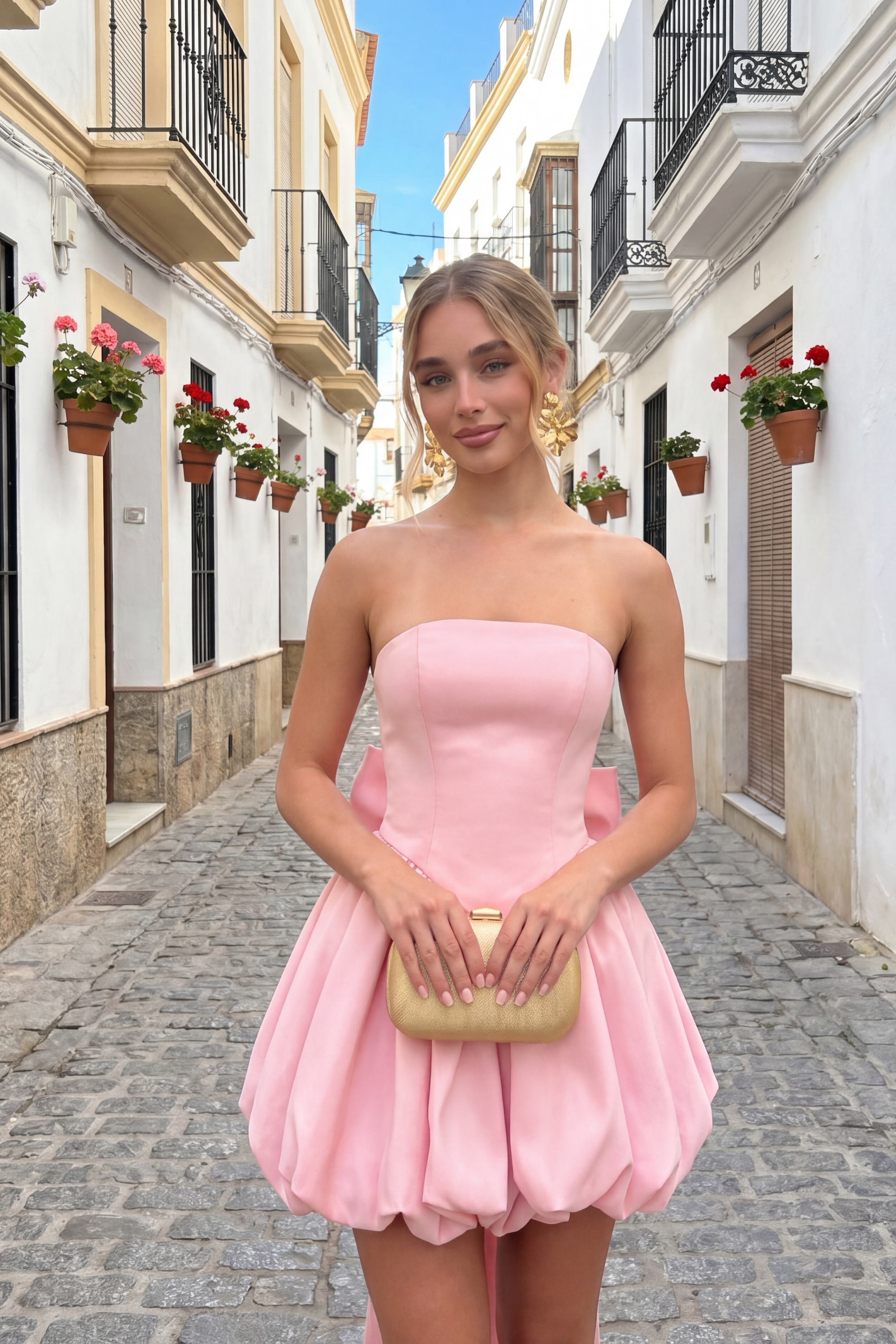 Vestido Élise Rosé