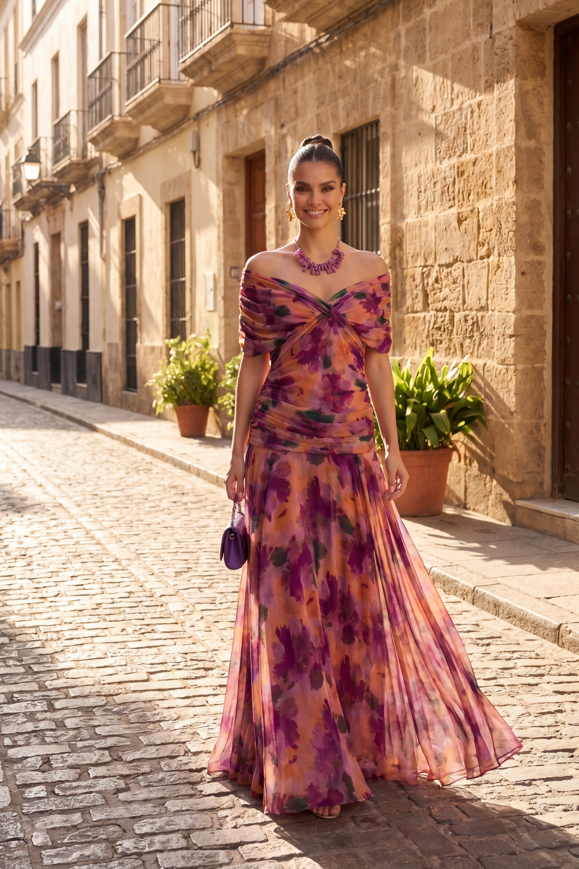 Vestido Jardín Aquarelle