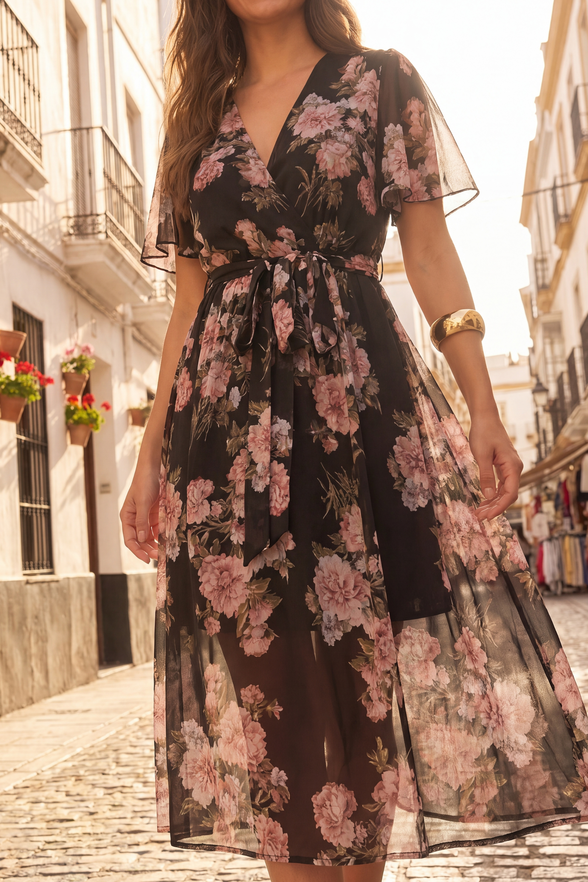 Vestido Pivoine Voilé