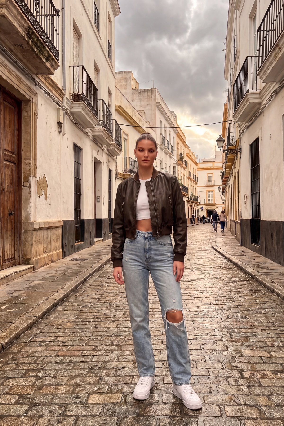 Chaqueta Bomber Vintage