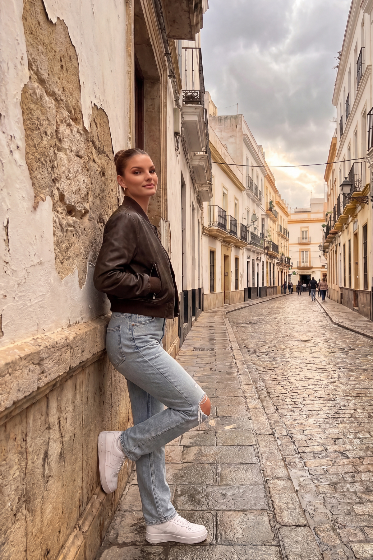 Chaqueta Bomber Vintage